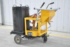 China Human Pushing Thermoplastic Road Marking Machine 100L Tank Capacity wholesale