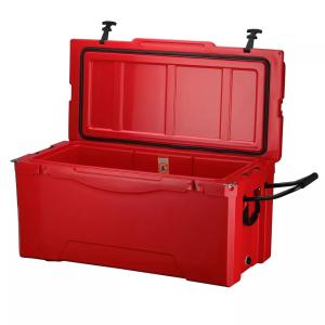China 135QT Waterproof Rotomolded Ice Box Plastic Wheeled Cooler wholesale