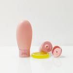 Pink Grey Blue 60ml Plastic Cosmetic Tube For Hand Cream Smooth Body
