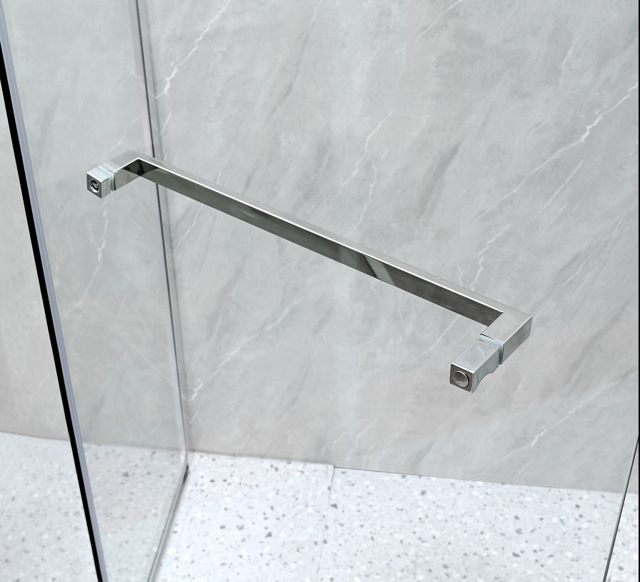 900x900 Shower Enclosure 6/8mm Tempered Glass And Alum Frame With Chromed For Stylish