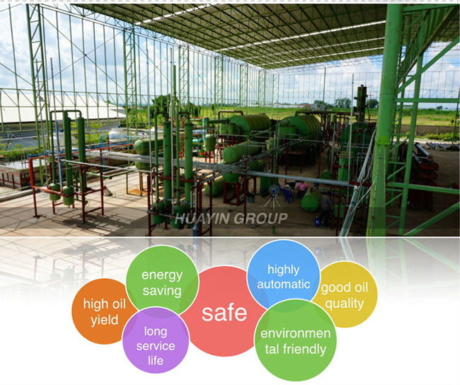 Small Scale Waste Plastic Pyrolysis Plant Plastic To Fuel Machine