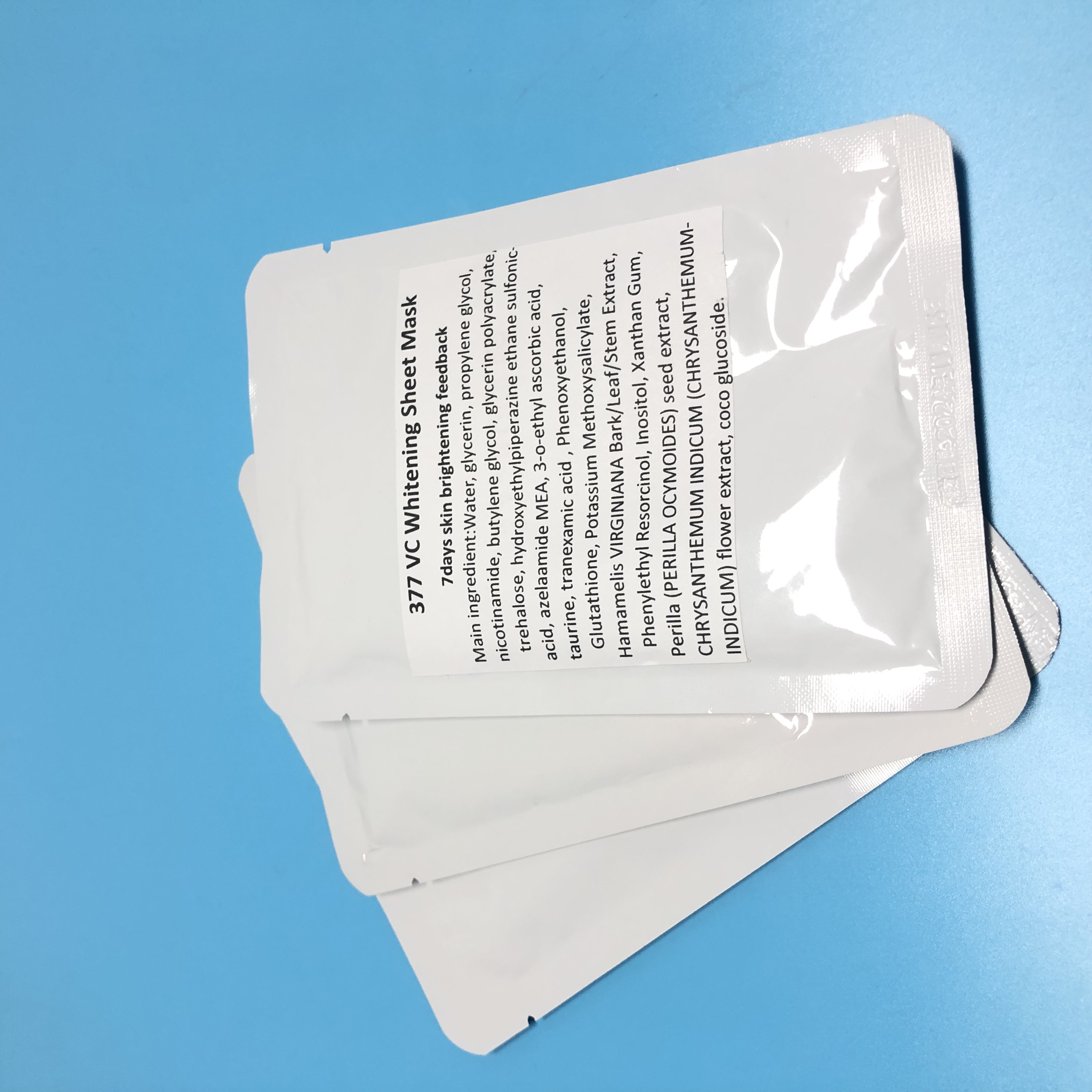 Korean Brightening Sheet Mask 377 Vitamin C Whiten Facial Mask