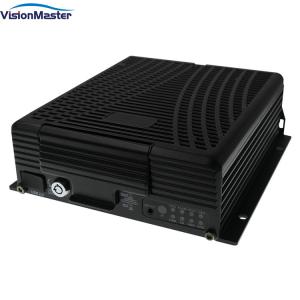China Aviation Connector Vehicle Mobile CCTV Car DVR 4CH HD SD Card WiFi 3G 4G Optional wholesale
