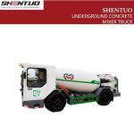 Underground Mining Equipment Electric Drive Concrete Mixer 4× 2 4m3 Electric