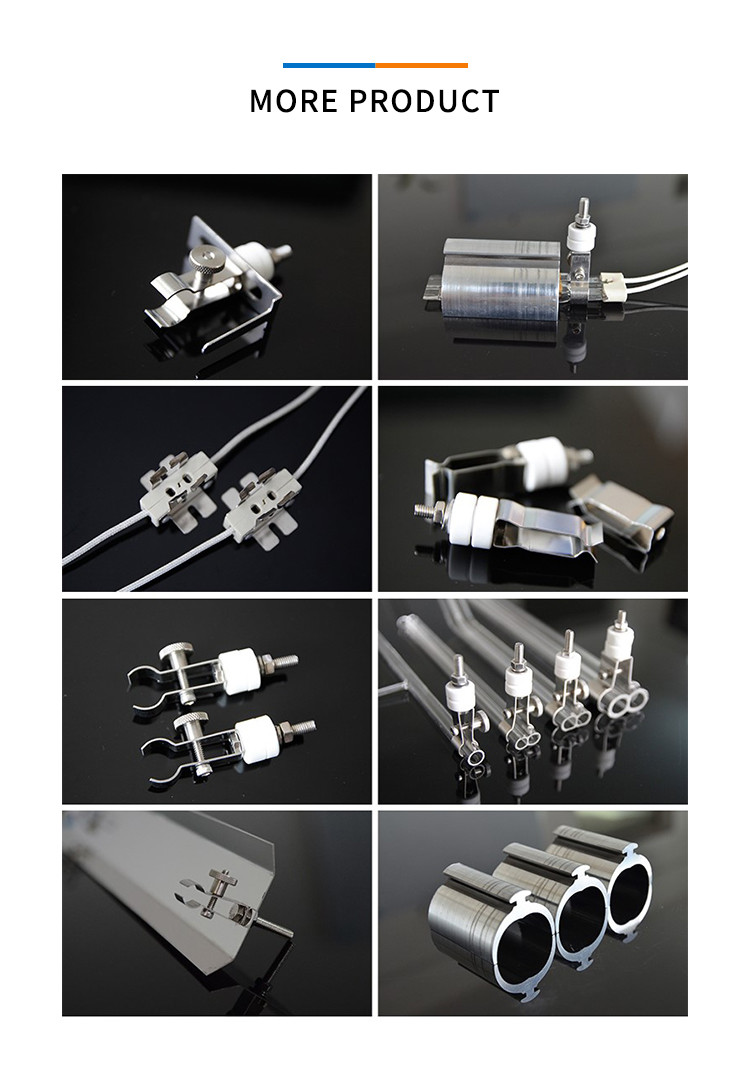 IR Lamp Ceramic Heat Bulb Holder , 10A 250V 5KV lamp holder clip