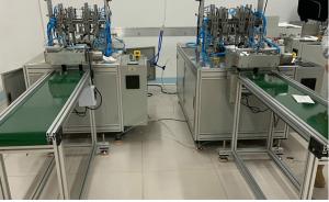 China 3 Layer Surgical 1800KG Disposable Mask Pack Machine wholesale