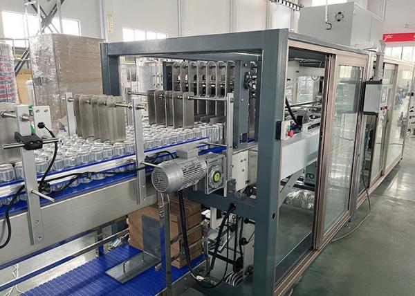 1000ml Aluminum Beer Canning Line Sanitary Design Can Filling Sealing Machine
