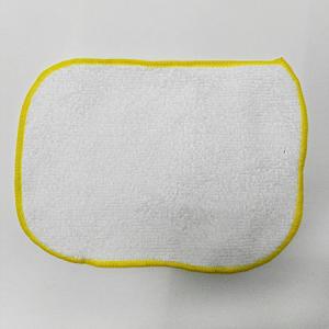 China Household Polyester Reusable Cloth Wipes White / Red / Yellow Color wholesale