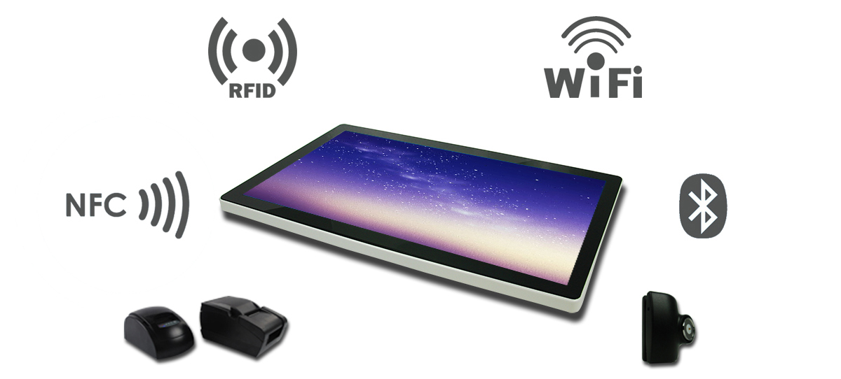Waterproof 21.5'' Capacitive Multi Touch Screen Pc Monitor