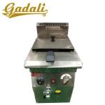 LPG Fast Food Kitchen Equipment , 17L Countertop Propane Deep Fryer