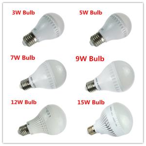China E14 E27 110V 220V warm/cool white 2835 LED Bulbs Light Lamp 3w/5w/7w/9w/12w/15w wholesale