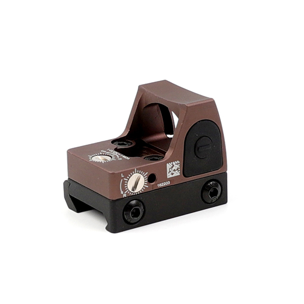 Mini RMR Red Dot Sight Collimator Glock Rifle Reflex Sight Scope Fit 20mm