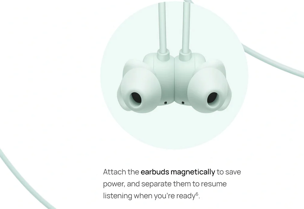 Hua Wei Freelace Pro 2 Wireless Earphones With Neck Mounted High Sound Quality and Long Battery Life