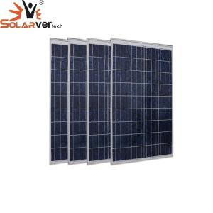 China TUV Approval 120w Polycrystalline Solar Power Panel wholesale