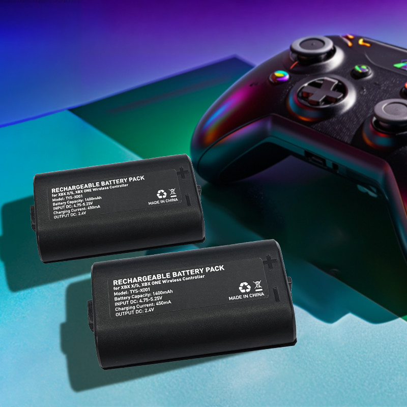 USB Charging Xbox Controller Battery 1400mah Xbox Series X Rechargeable Battery