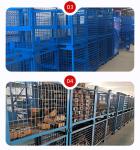 High Capacity Steel Storage Cage Warehouse Industrial Heavy Duty Metal Storage