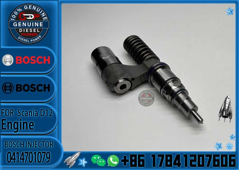 Common Rail Fuel Injector Assembly 0414701063 0414701078 0414701079 for SCANIA R500 1548472 1766553 1539350