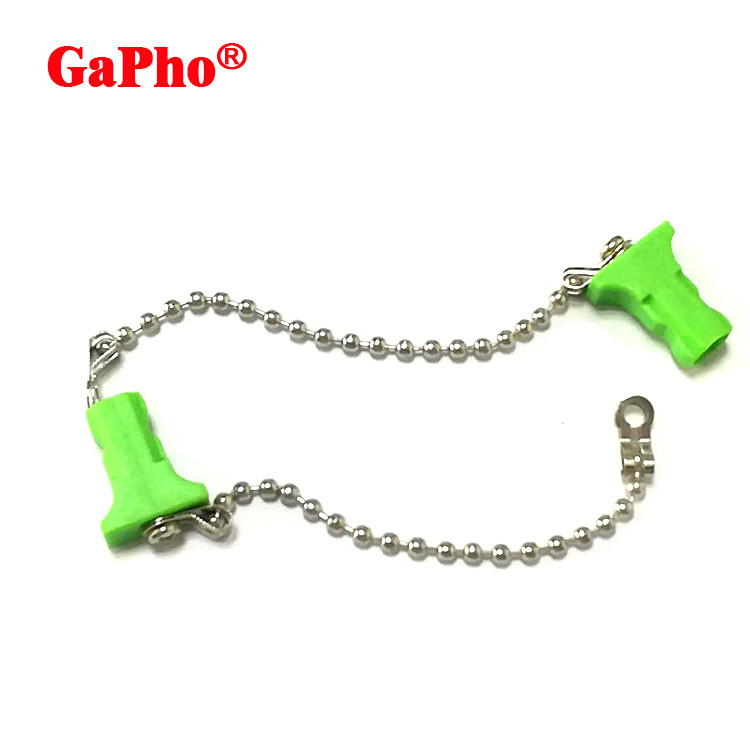 SC Plastic Fiber Optic Dust Cap Male For Connectors Adapters