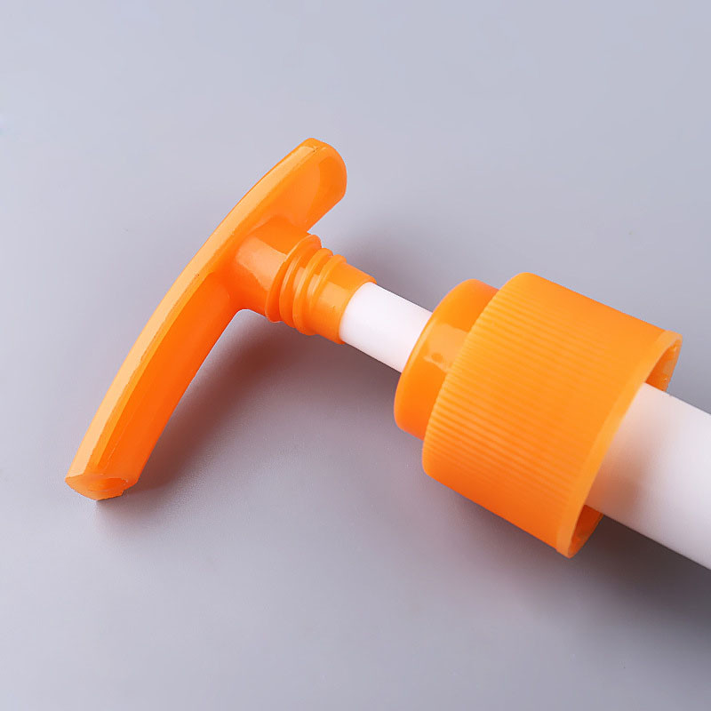 white color professional plastic shampoo lotion pump, bottle caps