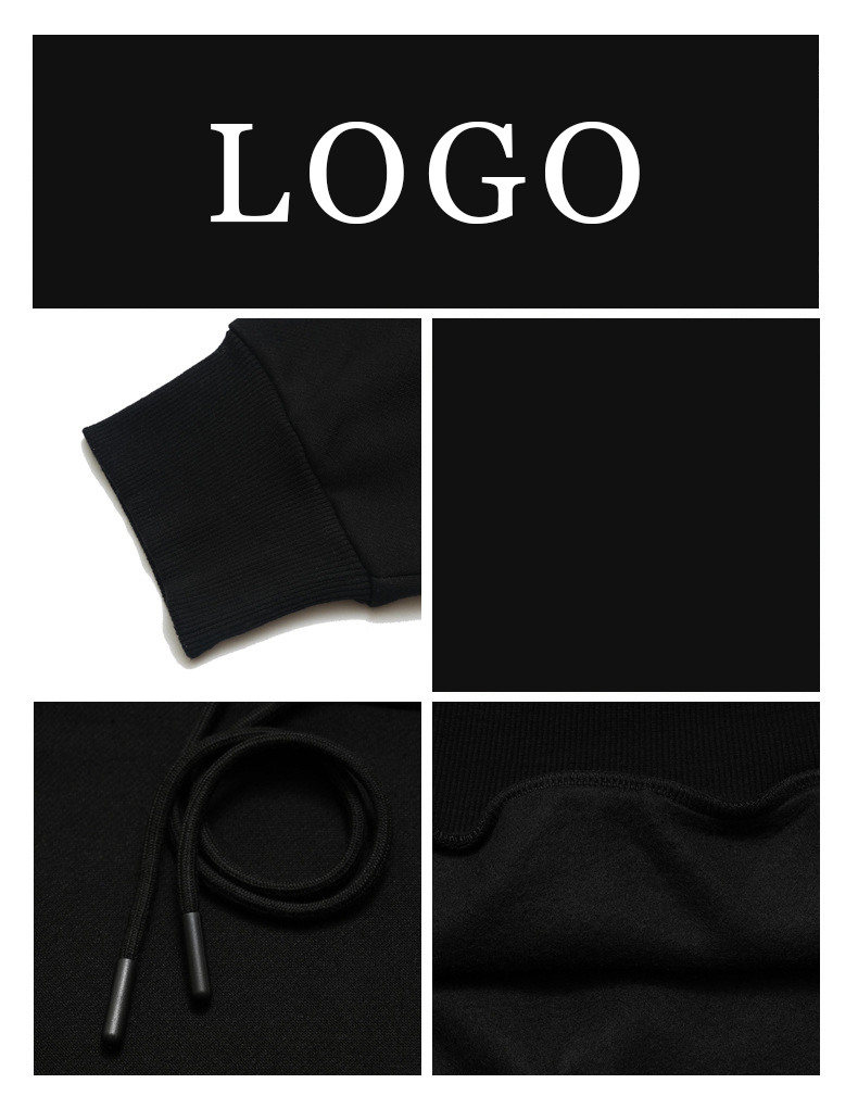 Custom Graphic T-Shirt and Oversized Hoodie Set Loose Fit Cotton Street Wear for Men