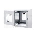 201 Stainless Flat Door Pass Box | Mechanical Interlock | 760x670x720mm