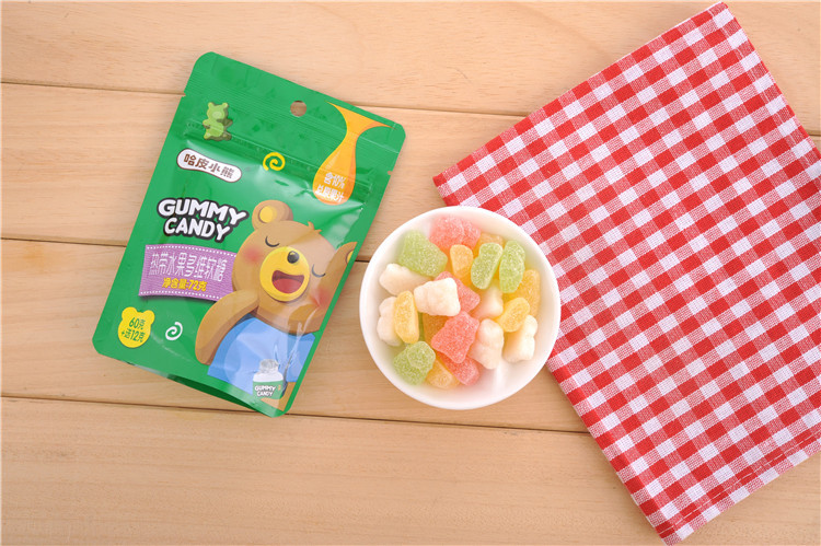 Multivitamin Gelatin Gummy Bears Support Immune System No Preservatives