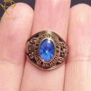 China High School Embossed College Mens Class Ring wholesale