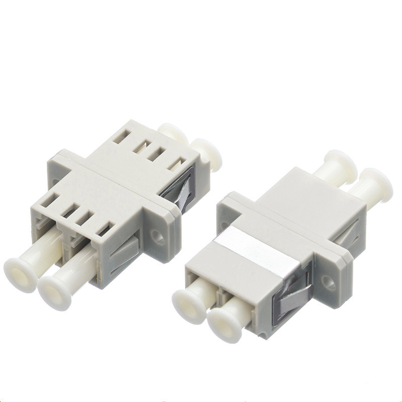 China Factory Price LC Upc to LC Upc Duplex Om1om2 Fiber Optic Adapter Fast Quick Connector with Flange