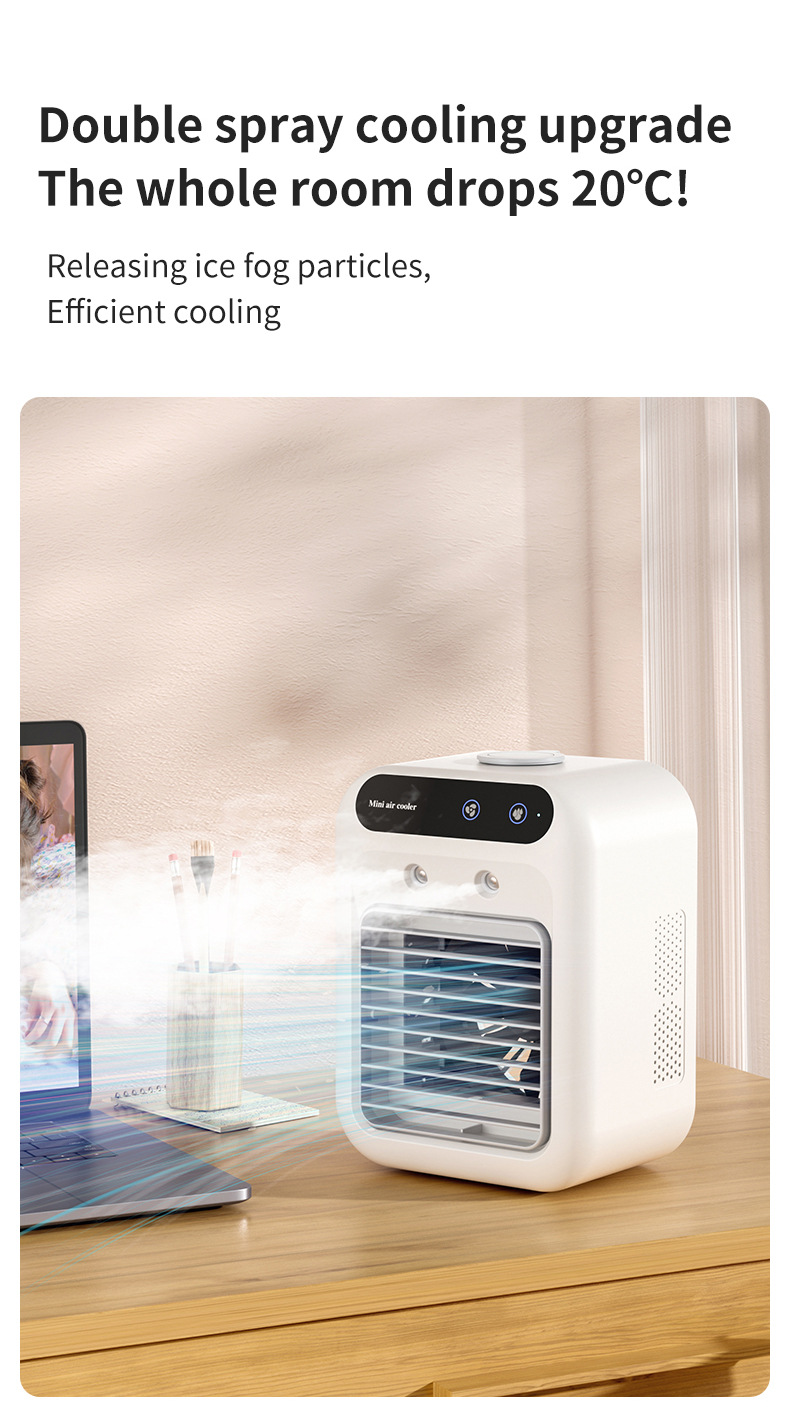 2024 Portable Evaporative Air Cooler for Room and Office Cooling Needs