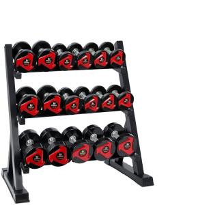 China Strength Training Three Layer Dumbbell Rack Fitness Equipment Commercial wholesale