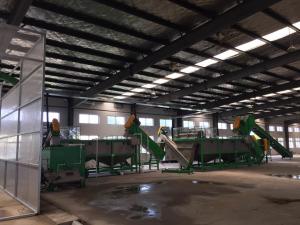 China 3000kg/h PET Plastic Bottle Recycling Machines With Crushing Washing wholesale