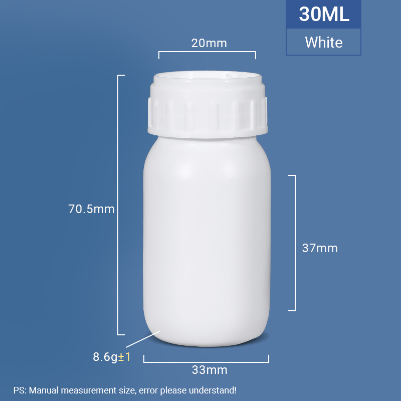 Corrosion Resistant UMASS COEX Plastic Bottle For Chemical Reagent Liquid Package 100ml