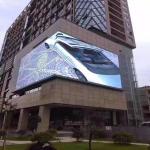 10ftx12ft Waterproof LED Panel Displays P6 Fixed Frame Street Advertising