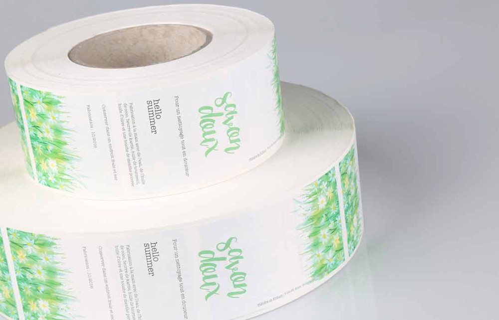 Glossy Offset Printing Cosmetic Custom Barcode Labels
