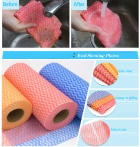 China Multi - Purpose Kitchen Household Cleaning Wipes Strong Tear - Resistant wholesale