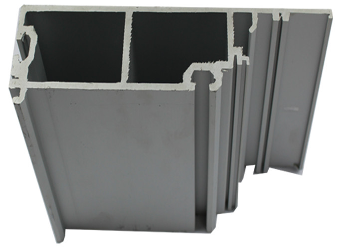 Anodized Custom Aluminum Profile Parts , CNC Machined Parts For Windows / Doors