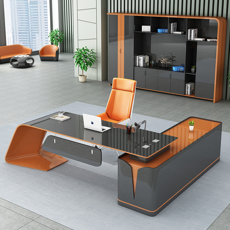 Convertible Executive Desk for CEO Office Executive Office Furniture Collection