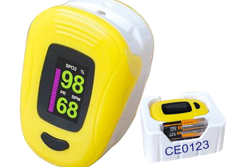 CE In stock Monitor Finger Pulse Oximeter Blood Oxygen Fingertip Pulse Oximeter