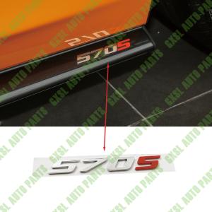 China For McLaren 570S Side Emblem, Body Emblem, Letter Emblem Stickers wholesale