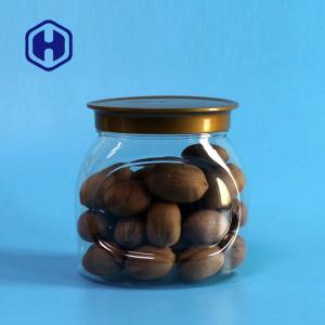 China 630ml Airless PET Plastic Jar Dessert Crown Cap Nuts Packaging wholesale