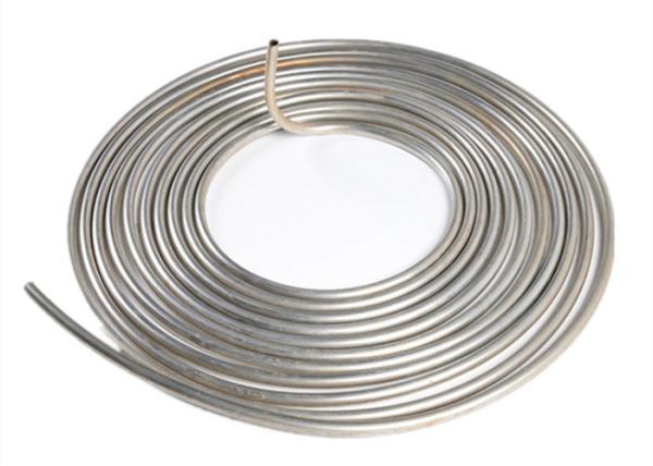 Bright ASTM 316 316L Stainless Steel Pipe Coil Welded Seamless For Chemical