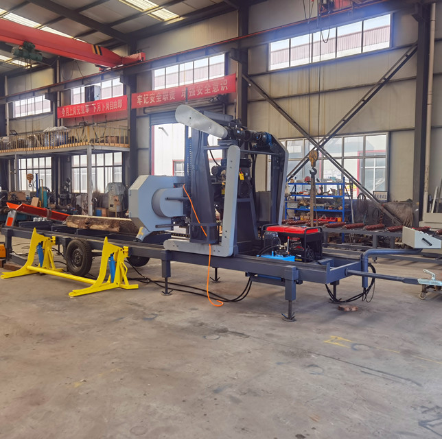 Portable Wood Cutting Band Saw Sawmill Horizontal Wood Band Saw Machine For Wood Working Band Saw For Cutting Wood