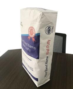 China OEM Printing 25kg 50kg Industrial Paper Bags For Cement Food Stuff Sustainable wholesale