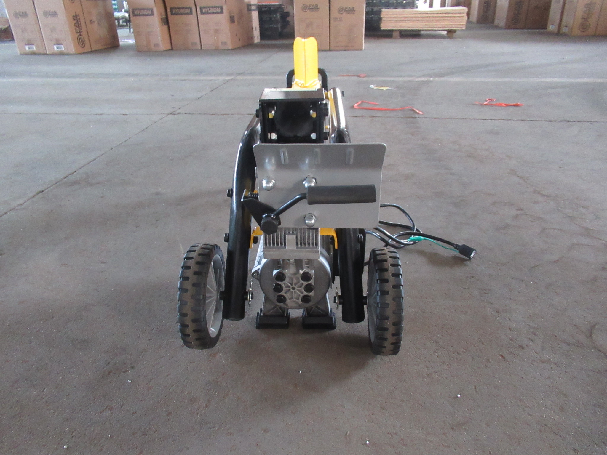 Electric Processor Log Wood Splitter Hydraulic Firewood Splitter Machine 1500W 52cm