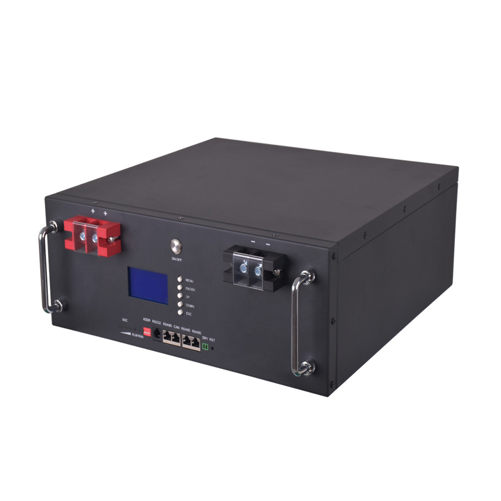 Stackable Lithium Battery For Solar System 5KWh Battery Module 5 Years Warranty