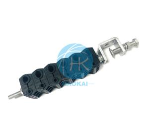 China Stainless Steel Power Dual Feeder Clamp Fiber Optic Accessories wholesale