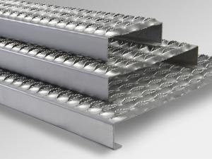 China High Quality Strength Diamond Grip Grating Safety Strut Stair Treads wholesale