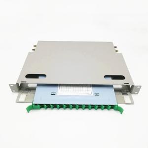 China 1U 24C FTTH Termination Box , Fiber Optic Cable Termination Boxes wholesale