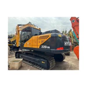 China Hyundai 220 Excavator 1.05m3 Bucket Capacity 963 Working Hours Used from South Korea wholesale
