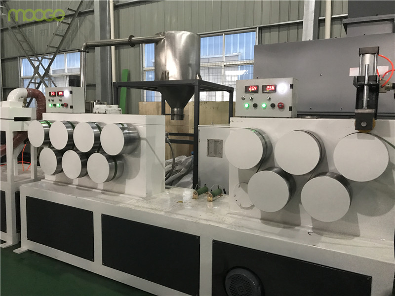 Small Capacity PET PP Strapping Roll Making Machine , 50hz Plastic Patti Making Machine